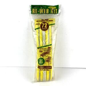 Wellington Re Web Kit Yellow Black Lawn Chaise Webbing 72 Ft